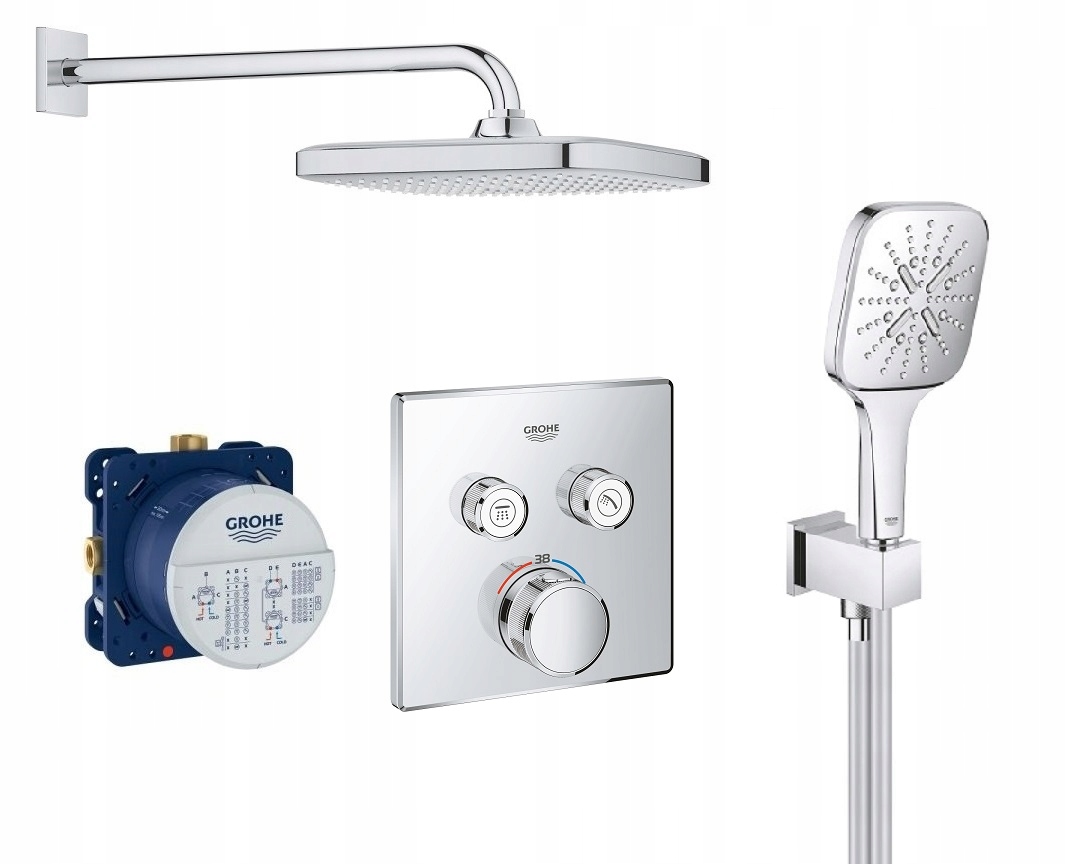 Podomietkový sprchový set Grohe Grohtherm SmartControl